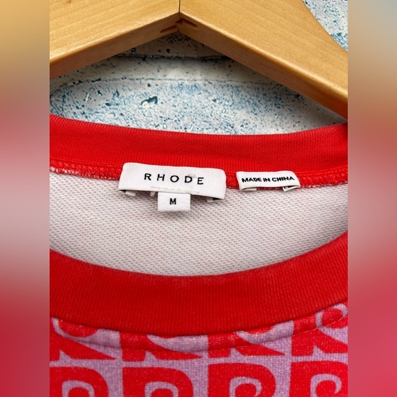 Rhode Resort  Sweatshirt size medium - Picture 3 of 10